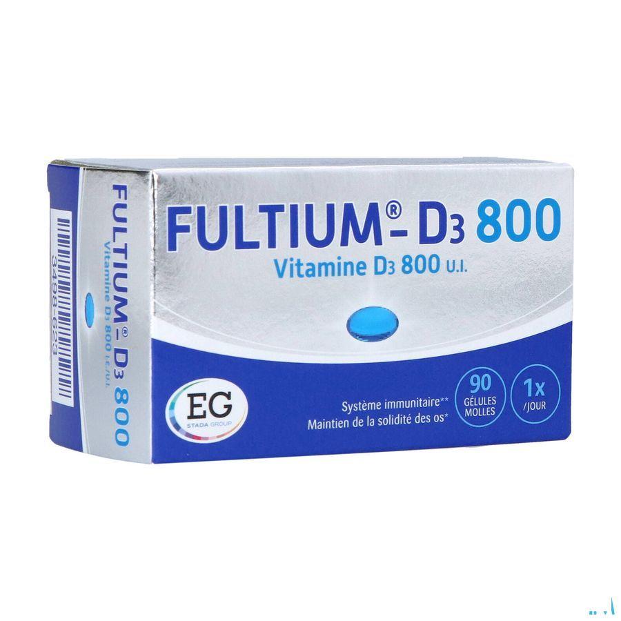 Fultium D3 800 Zachte Capsule 90  -  EG