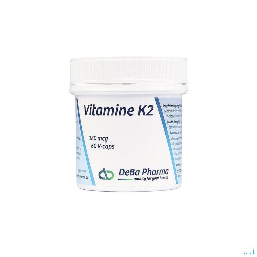 Vitamine K2 180Mcg Caps 60  -  Deba Pharma