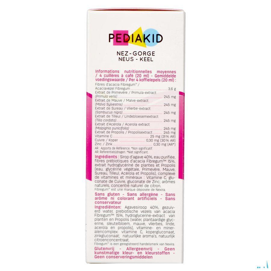 Pediakid Nez-gorge Solution Buvable Flacon 125 ml
