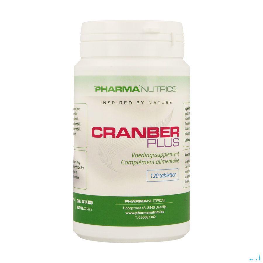 Cranber Plus Tabletten 120 Pharmanutrics  -  Pharmanutrics