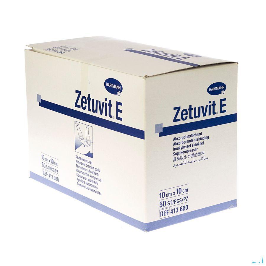 Zetuvit E 10x10cm Nst. 50 P/s  -  Hartmann