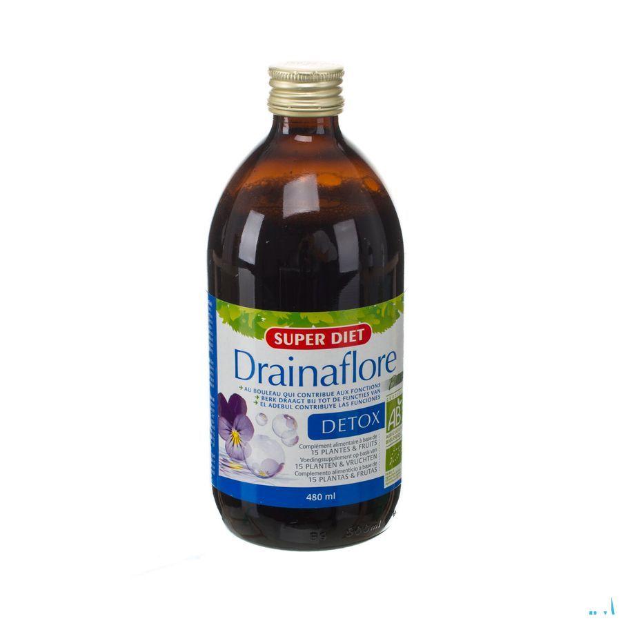 Super Diet Drainaflore Bio Drank 480 ml  -  Superdiet Laboratoires