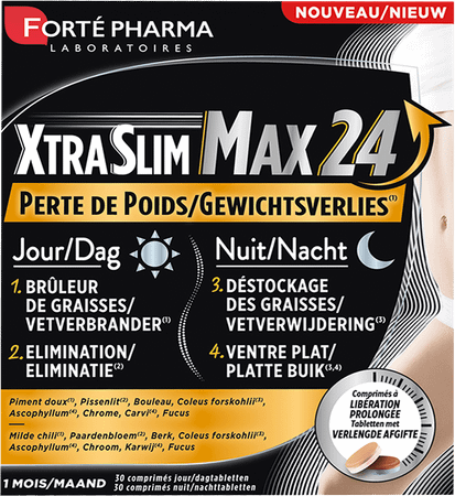 Xtraslim Max 24H Tabl 60