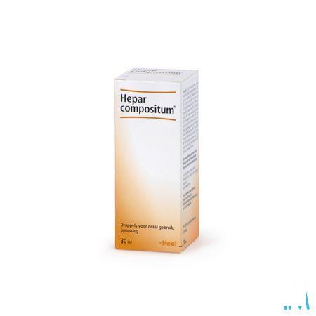 Hepar Compositum Drinkbare Oplossing Druppels 30 ml  -  Heel