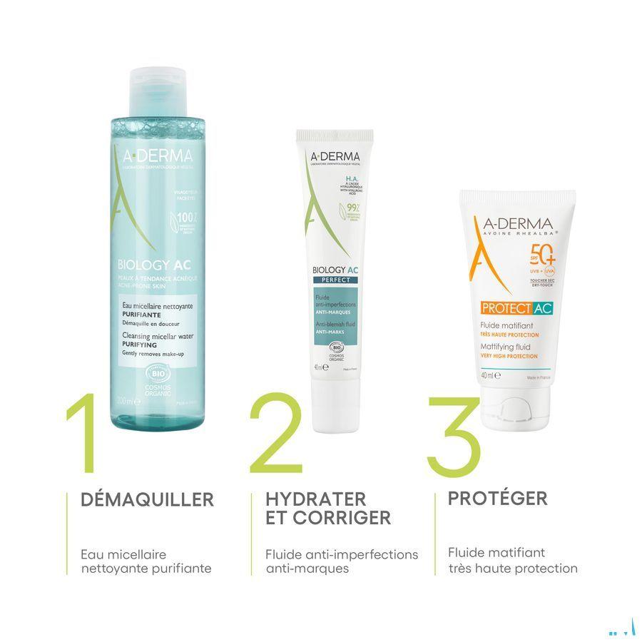 Aderma Biology Ac Zuiverend Micellair Water 200 ml