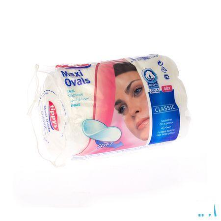 Tippys Maxi Pads Wattenschijfjes Katoen Ovaal 40  -  I.D. Phar