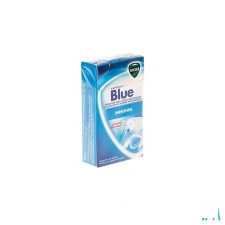 Vicks Past Blauw zonder suiker 40 gr Box