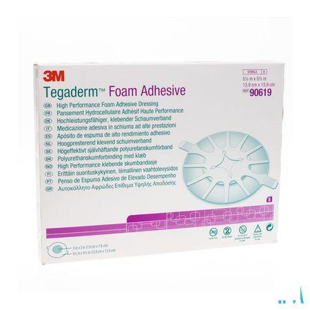 Tegaderm Foam Dressing Adhesive 13,97x13,97cm 5 90619  -  3M