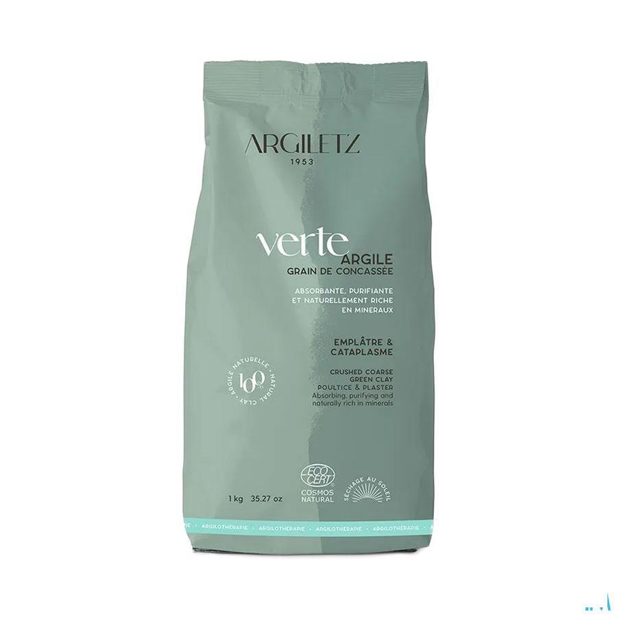 Argiletz Argile Verte Grain Concassee 1Kg  -  Natur'Inov