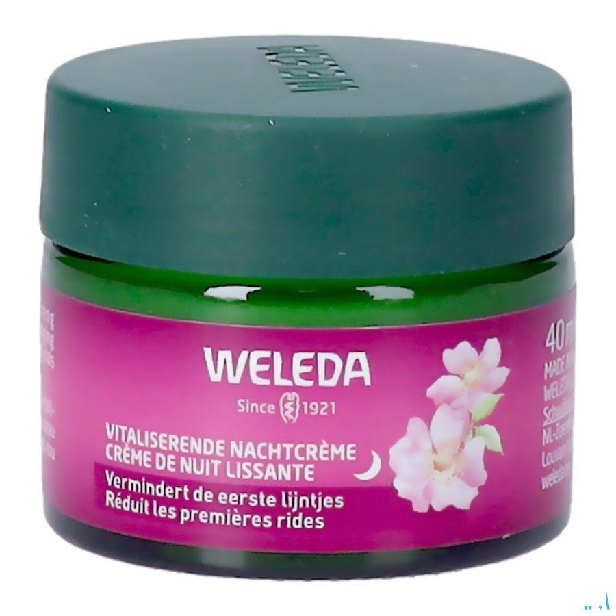 Weleda Creme Nuit Liss. Rose Musq.&The Blanc 40 ml  -  Weleda