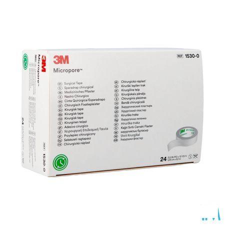 Micropore 3m Hechtpleister 12mmx9,14m Rol 24 1530  -  3M