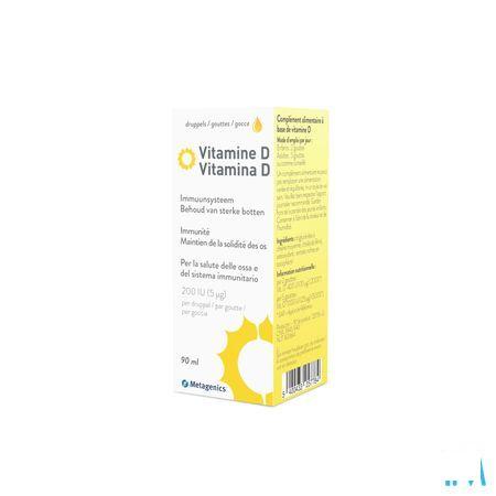 Vitamine D3 Liquid 90 ml 25778  -  Metagenics