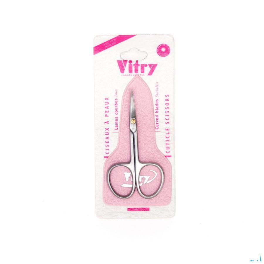 Vitry Classic Schaar Velletje Krom Inox 1010  -  Vitry