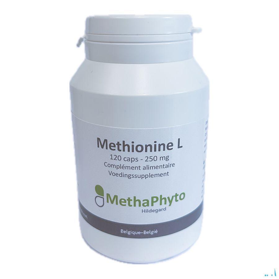 Methionine L 250 mg 120 Capsule Hildegard  -  Methaphyto