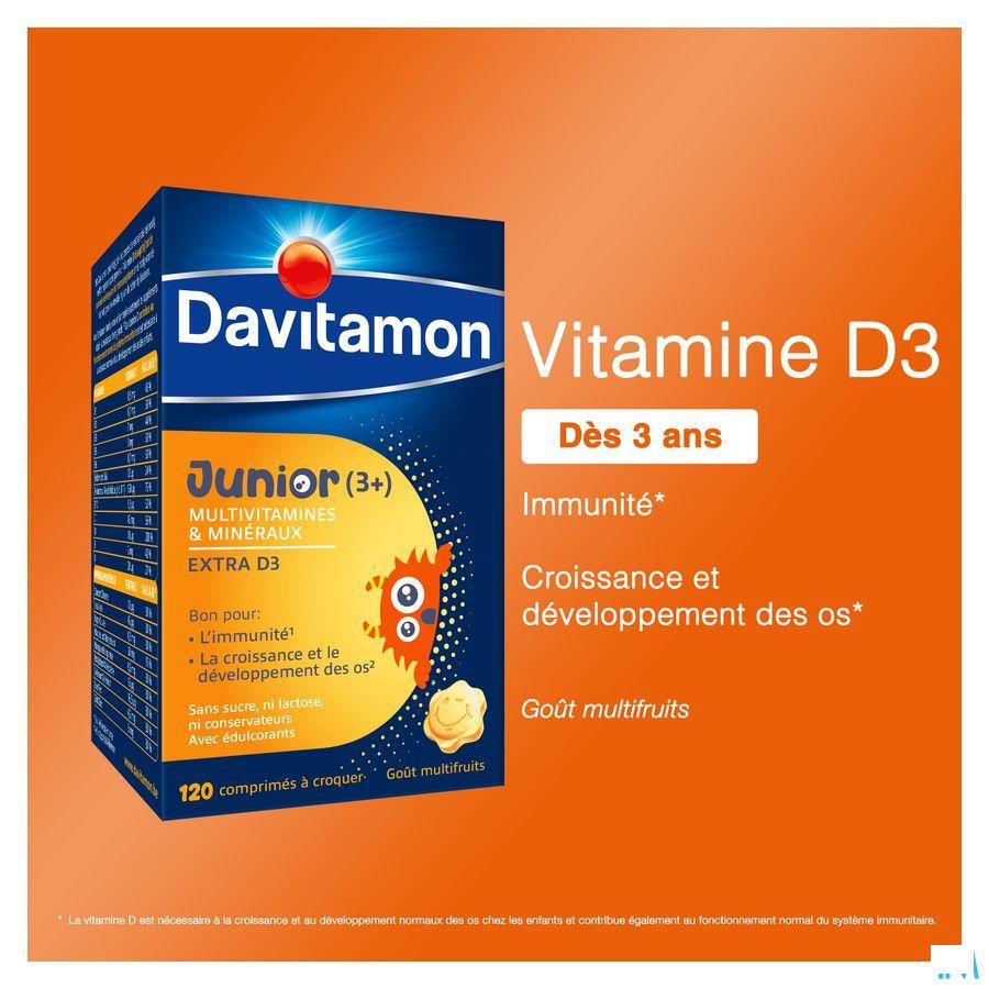 Davitamon Junior Mfruit V1 Comprimes 120