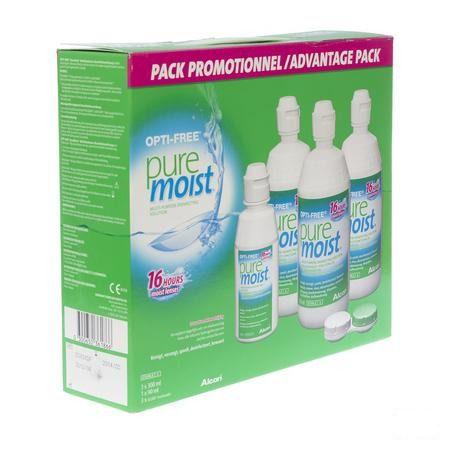 Opti-free Puremoist M.purpos.desinf.3x300 ml + 3 Etui