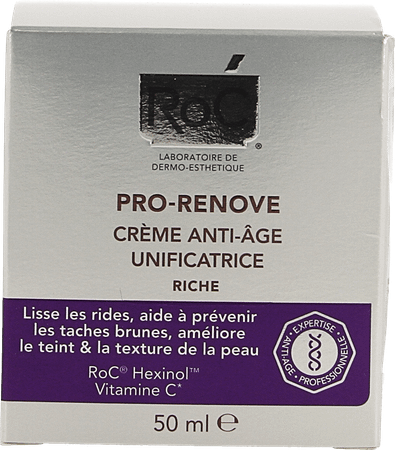 Roc Pro-Renove Creme A/Age Rijk Egaliserend 50 ml