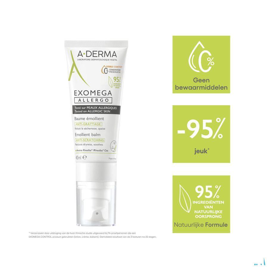 Aderma Exomega Allergo Emolierende Balsem 40 ml