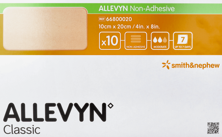Allevyn Non Adh Verband Hydrocel. 10X20Cm 10 66800020  -  Smith Nephew