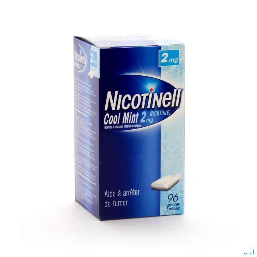Nicotinell Cool Mint 2 mg Kauwgom 96