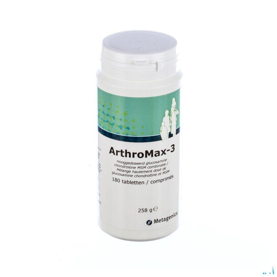 Arthromax 3 Pot Comprimes 180 4345  -  Metagenics