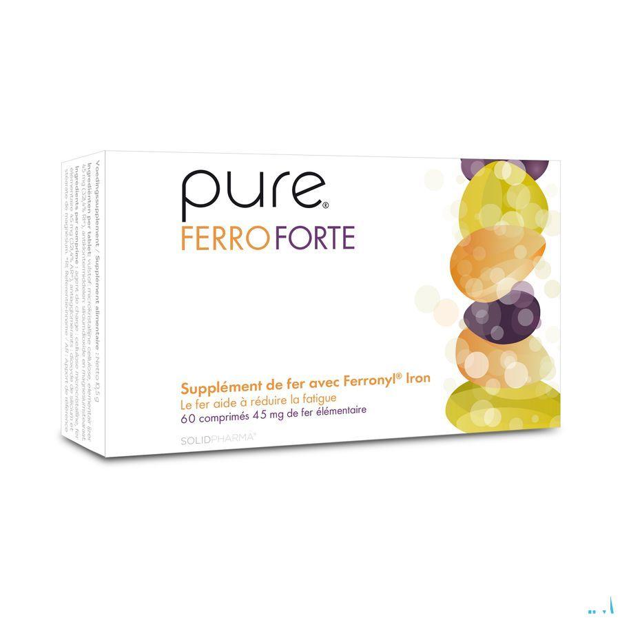 Pure Ferro Forte Comp 60  -  Solidpharma