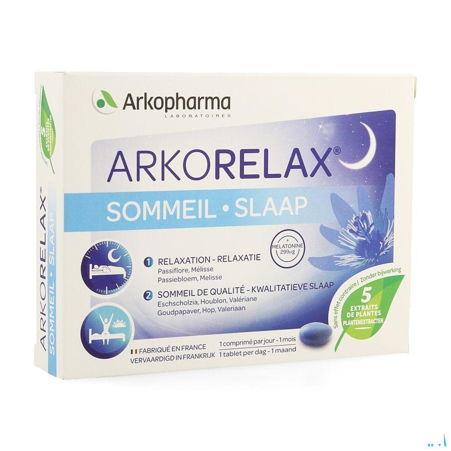 Arkorelax Slaap Tabletten 30  -  Arkopharma