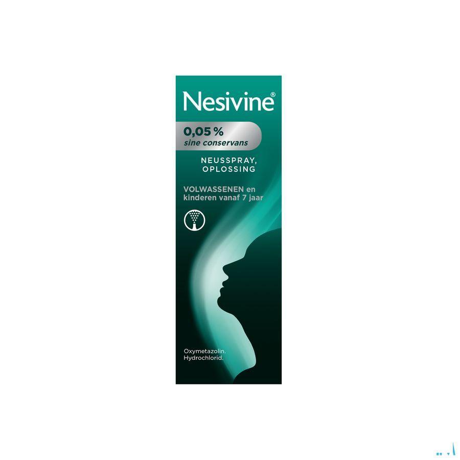 Nesivine 0,05% Sine Conserv Neusspray 10 ml