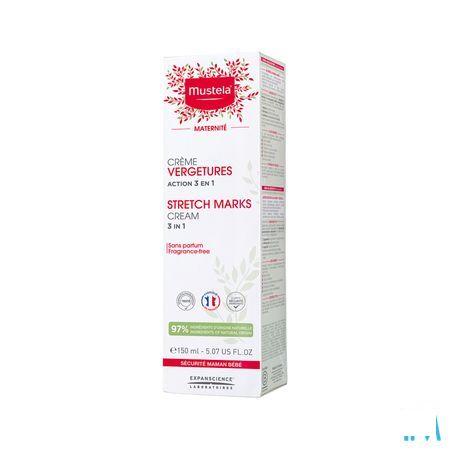 Mustela Mat Anti striemen Creme zonder parfum 150 ml