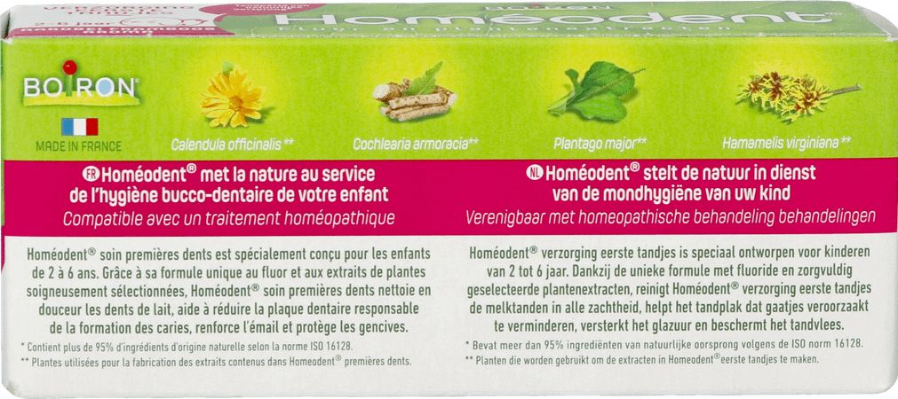 Homeodent 1St Teeth Care Strawb. & Raspb. Tandp.50 ml