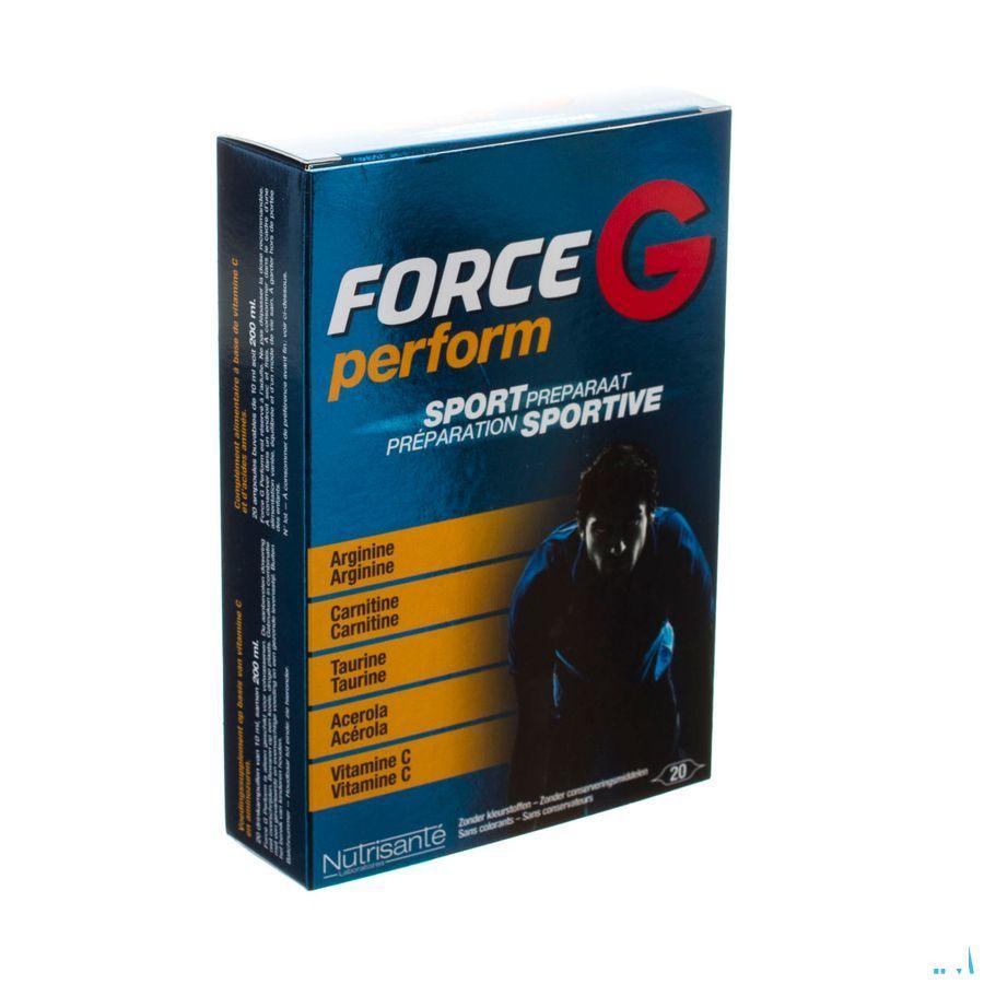 Force G Perform Ampullen 20  -  Nutrisante
