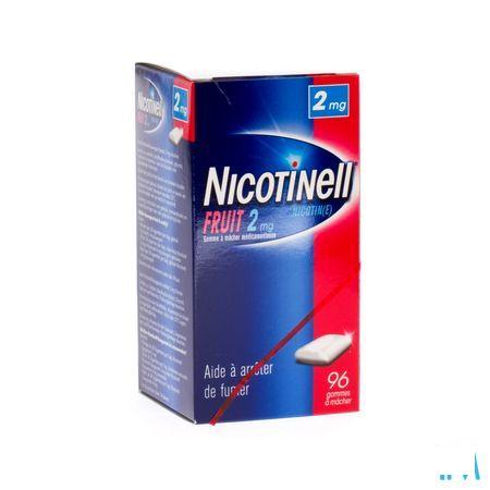 Nicotinell Fruit Gomme Macher-kauwgom 96x2 mg