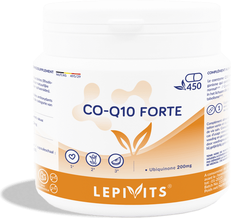 Lepivits Co Q10 Forte 200 mg Pot Caps 450  -  Lepivits