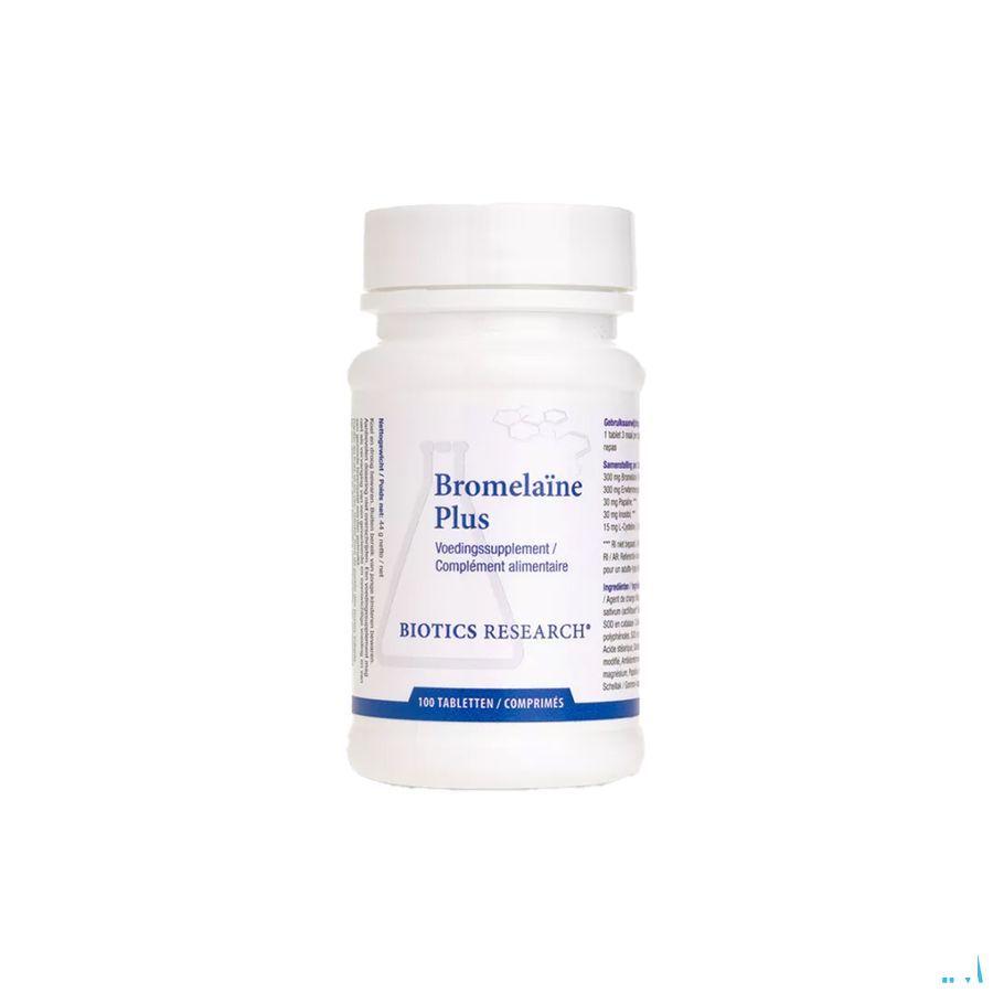 Biotics Bromelaïne Plus 100 tabletten  -  Energetica Natura