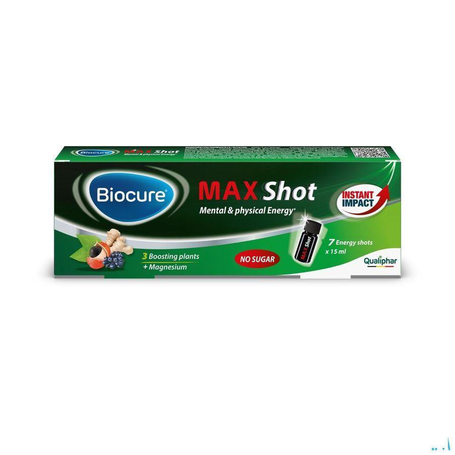Biocure Max Shot 7X15 ml  -  Qualiphar