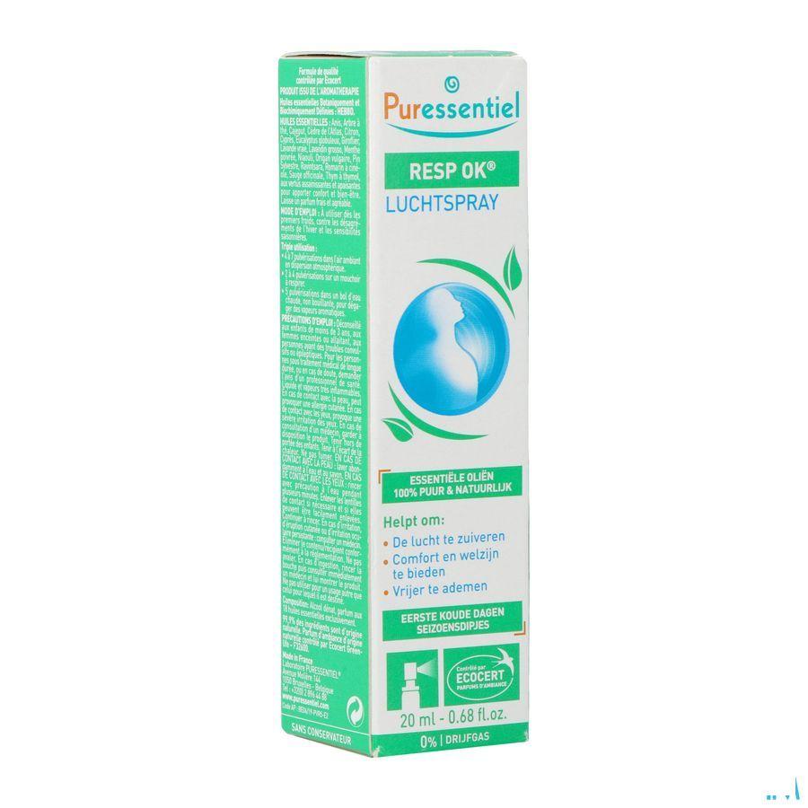 Puressentiel Respiratoire Spray Aerien 20 ml  -  Puressentiel