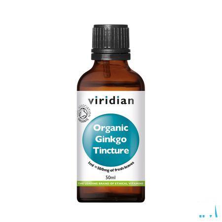Viridian Organic Ginkgo Biloba Tincture 50 ml  -  Solgar Vitamins