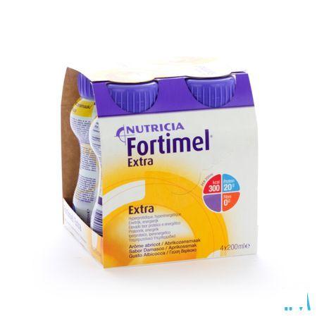 Fortimel Extra Abrikoos 4x200 ml 3248937  -  Nutricia