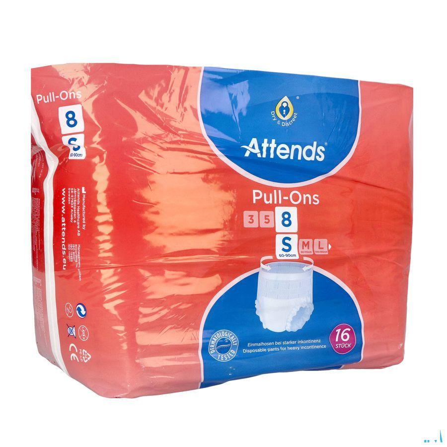 Attends Pull On 8 Slip Small 1x16