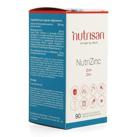 Nutrizinc Synergy 90 VegeCapsule   -  Nutrisan