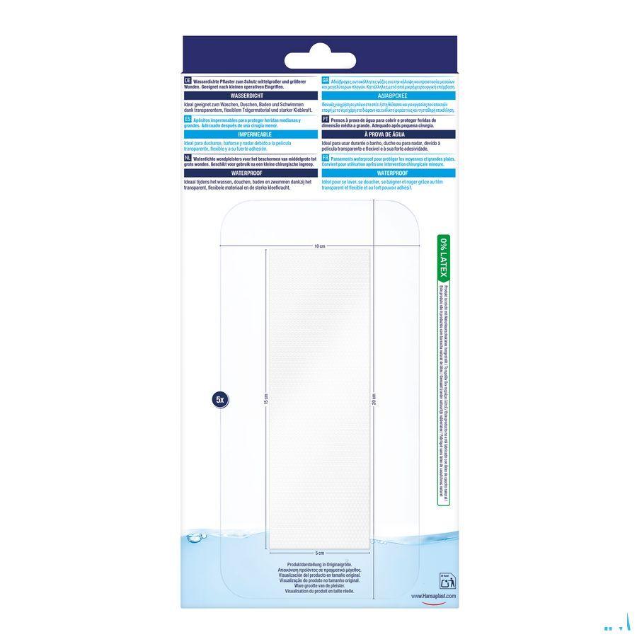 Hansaplast Aqua Protect Strips Ster 10 x 20Cm 4 xl 5