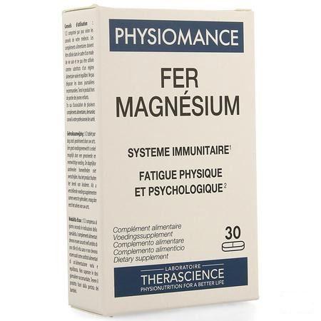 Fer Magnesium Comprimes 30 Physiomance Phy273  -  Therascience