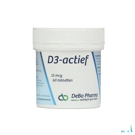 D3-actif Comprimes 60x15mcg  -  Deba Pharma