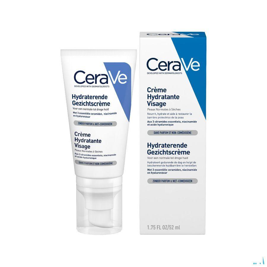 Cerave Creme Hydraterend Gezicht 52 ml  -  Cerave
