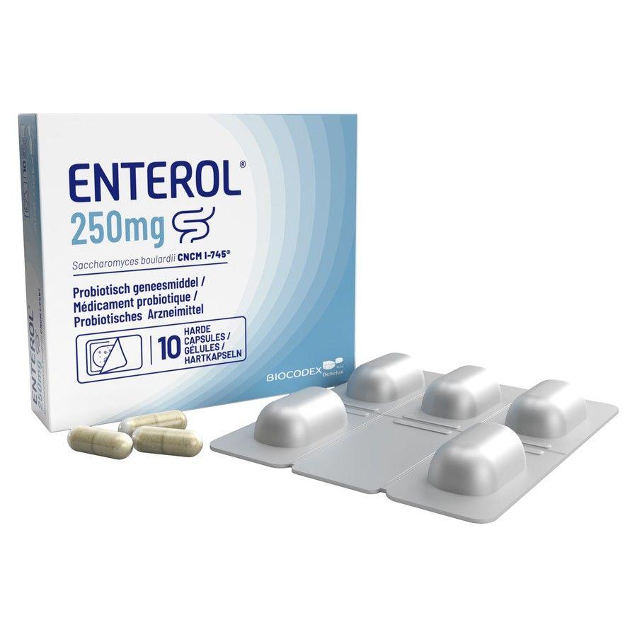 Enterol 250 mg Capsule Harde Dur S/blister 10x250 mg