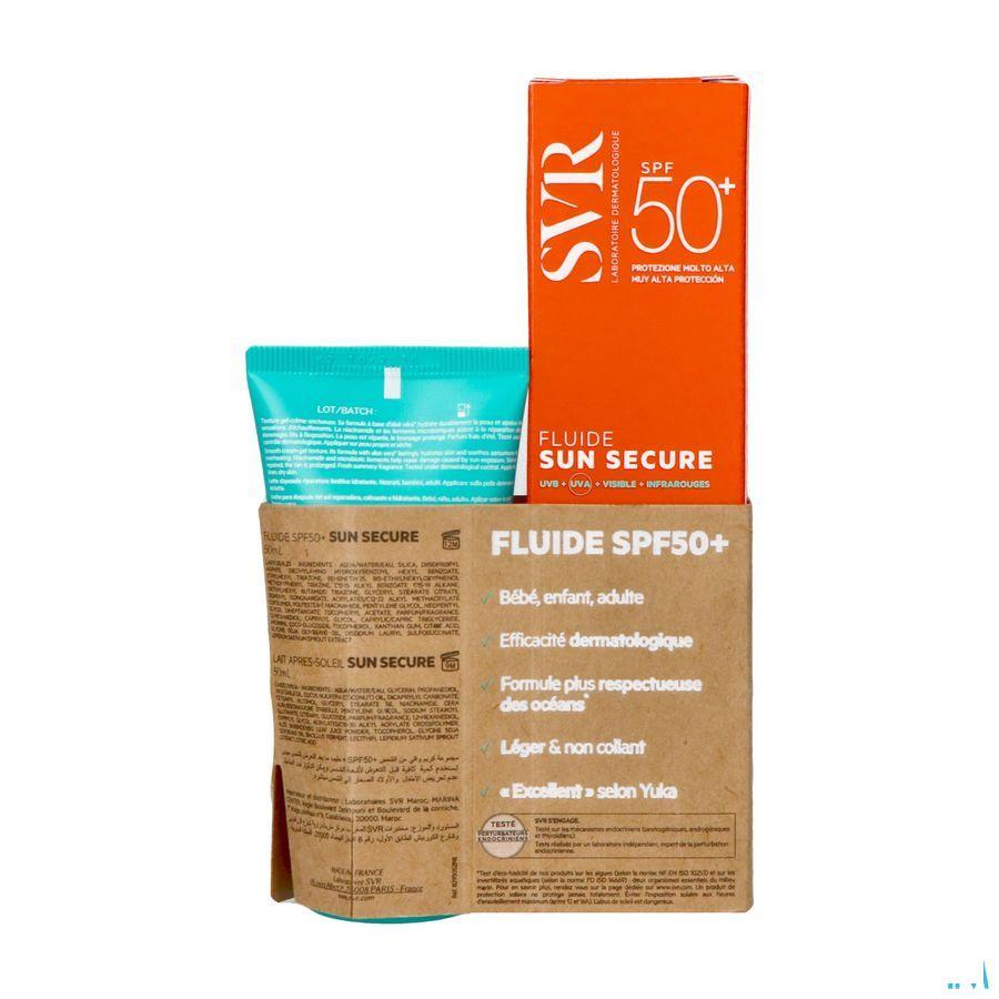 Svr Sleeve Sun Secure Fluide Ip50+ & A/Sun 50 ml Grat