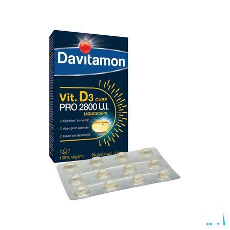 Davitamon Vegan Vit.D3 2800Iu 24 Caps Be  -  Perrigo