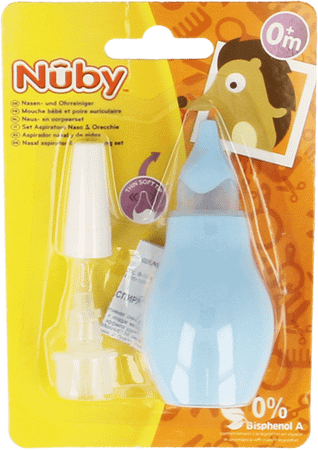 Nuby Set Mouche Bebe Et Poire Auriculaire - 0m +   -  New Valmar