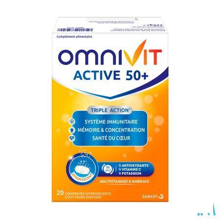 Omnivit Active 50 + Comprimes Effer. 20