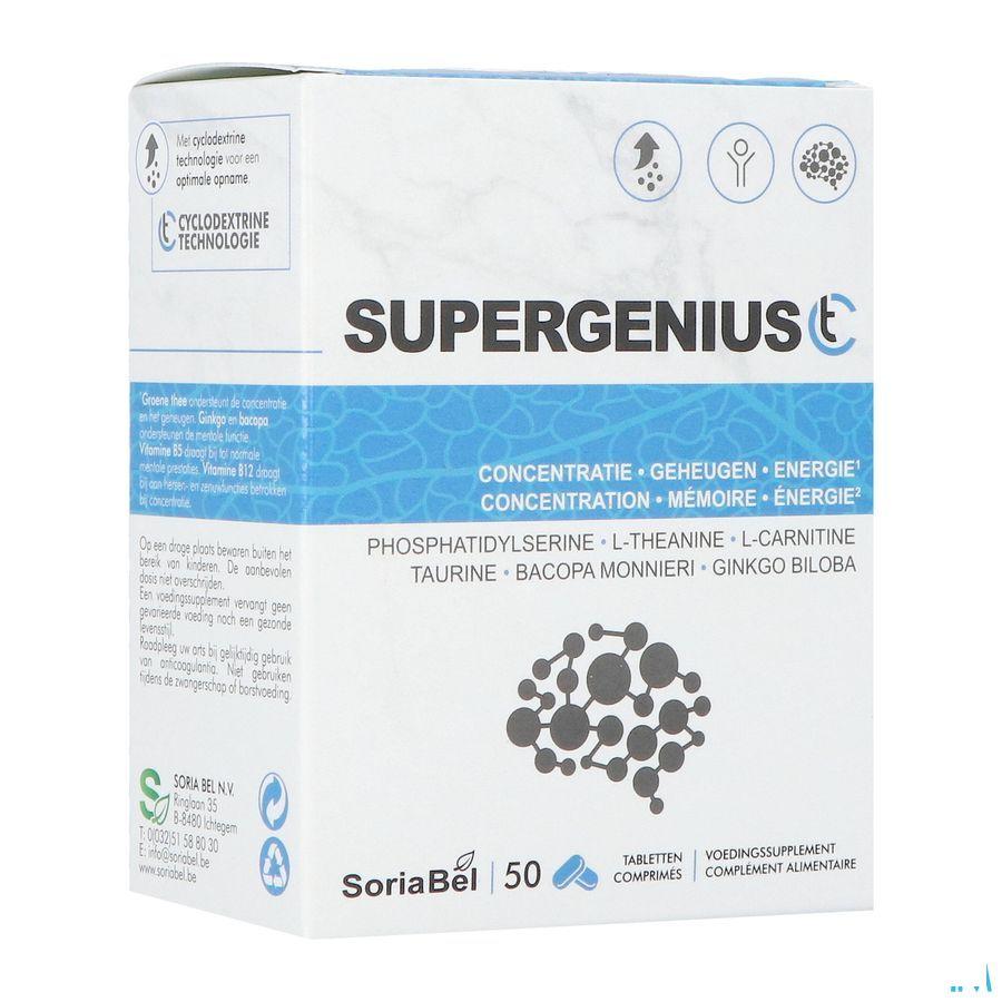 Soria Supergenius Ct Caps 50  -  Soria Bel
